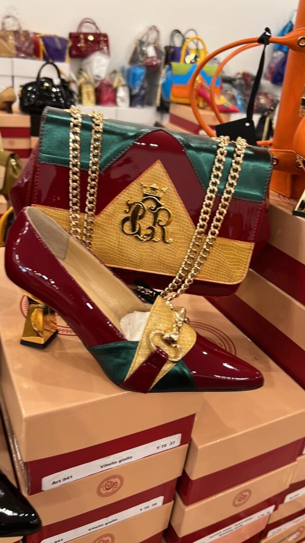 Cerruti Shoe & Bag Set