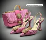 Louis David Luxury Bag and Shoe Set