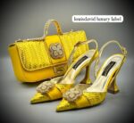 Louis David Luxury Bag and Shoe Set